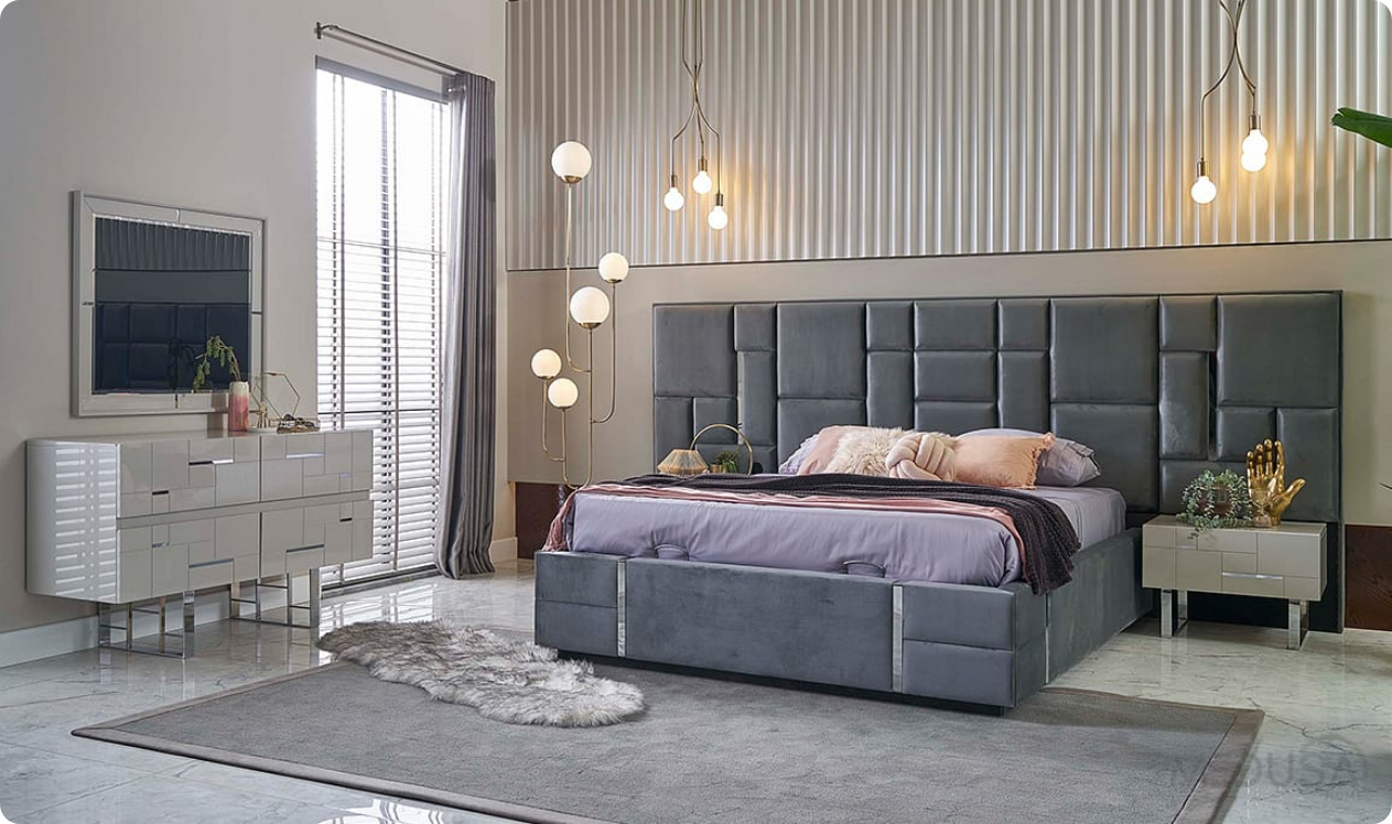Ibiza Silver Bedroom