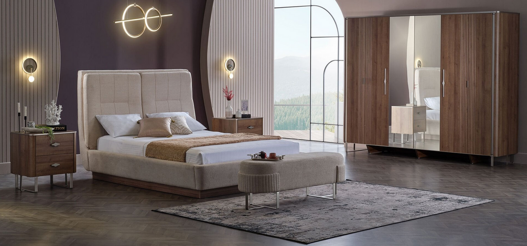 Mirante 6-Door Bedroom Set