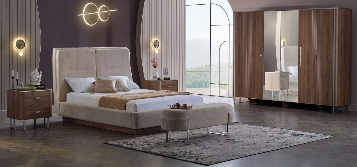 Mirante 6-Door Bedroom Set