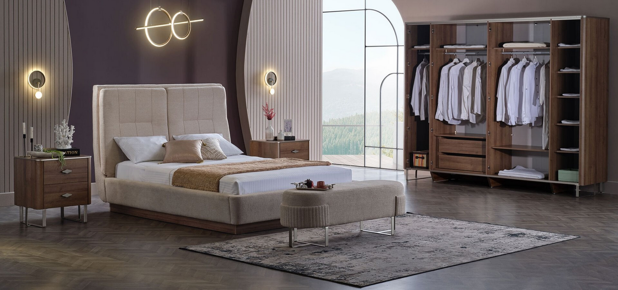 Mirante 6-Door Bedroom Set