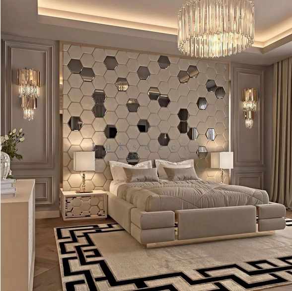 Honey Bee Bed Base Headboard Wall Decoration