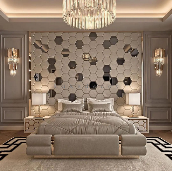 Honey Bee Bed Base Headboard Wall Decoration