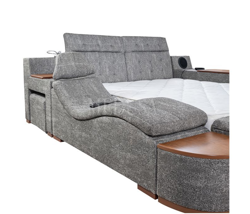 Luxe Life Grey Bed