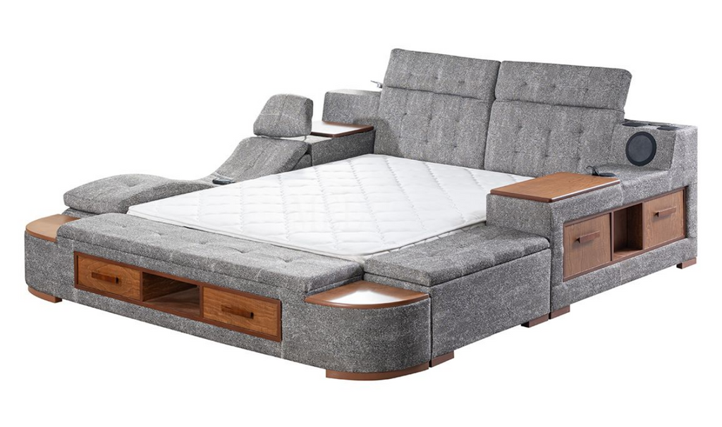 Luxe Life Grey Bed