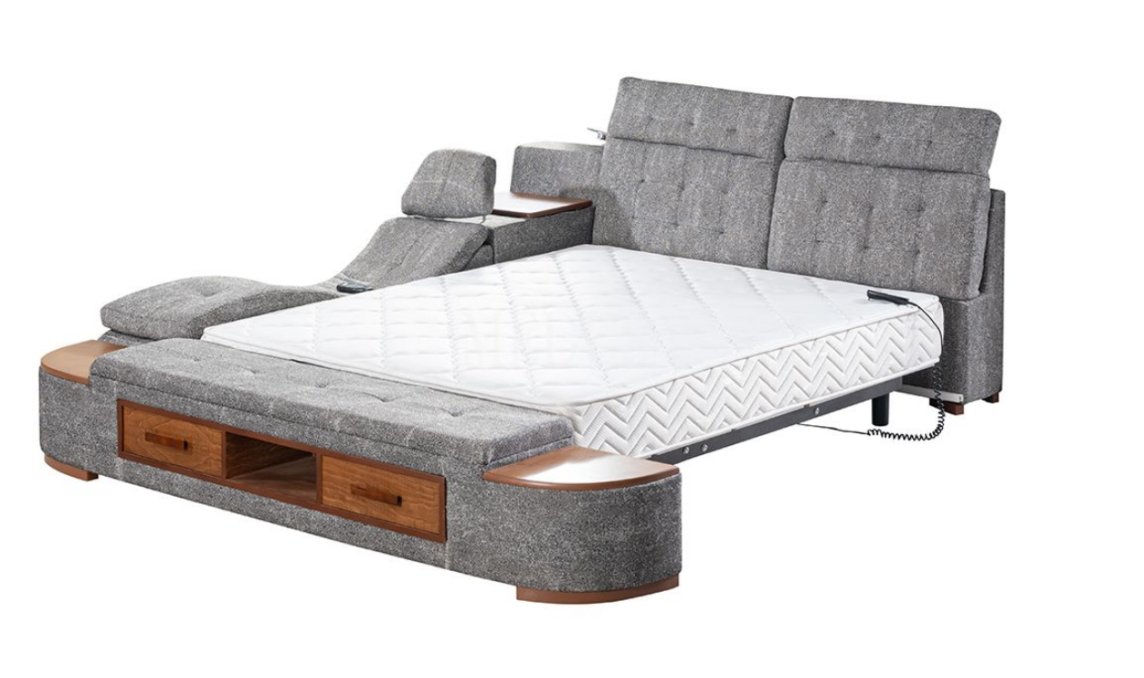 Luxe Life Grey Bed