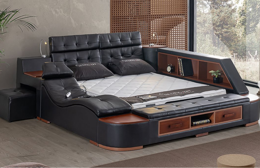 Luxe Life Black Bed