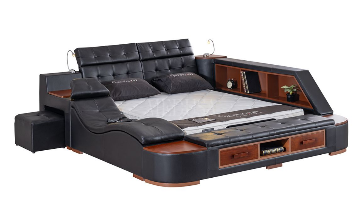 Luxe Life Black Bed