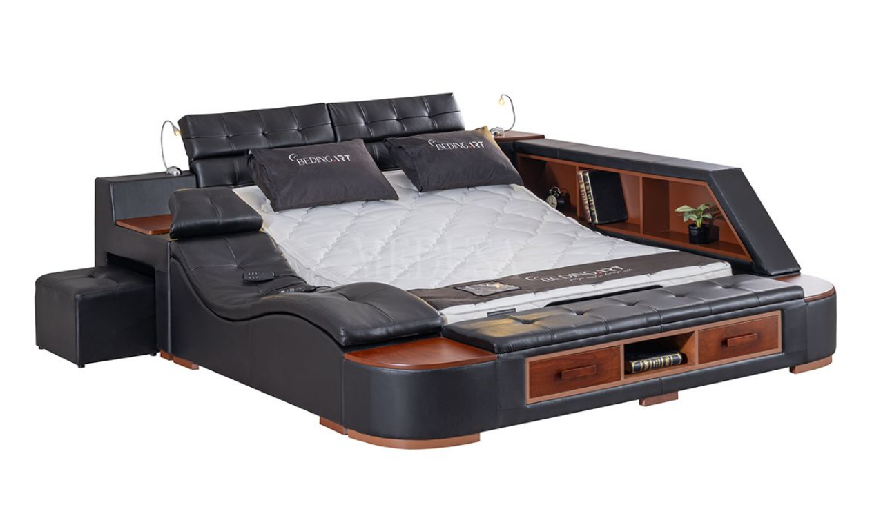 Luxe Life Black Bed