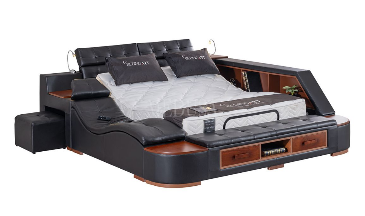 Luxe Life Black Bed